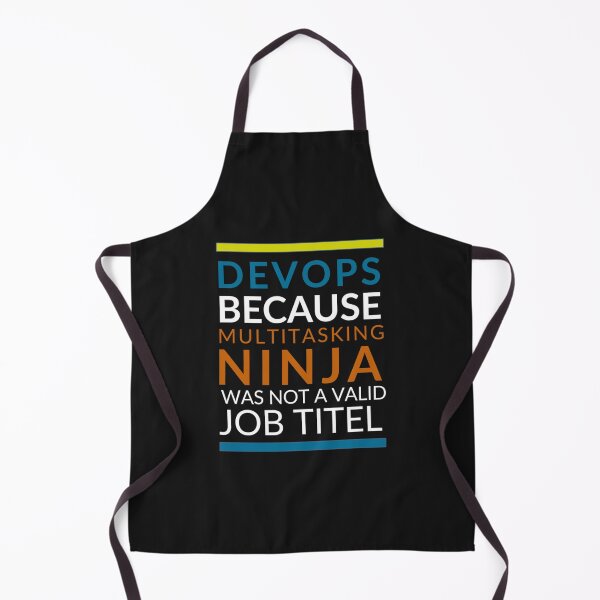 Item preview, DEVOPS NINJA WHITE FUNNY T-SHIRT Essential T-Shirt designed and sold by AxelRausch.