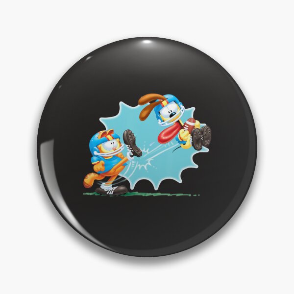 Item preview, Garfield Kicking Odie Football  designed and sold by hurnetollb.