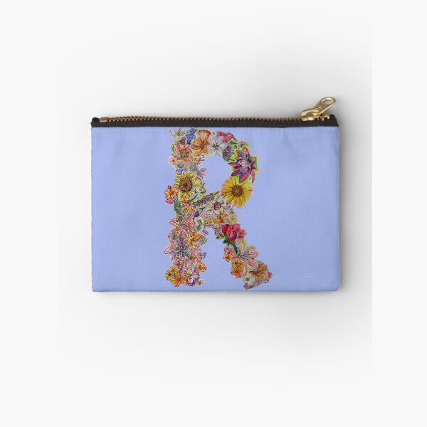 Item preview, R Floral Initial designed and sold by Lenaartist.