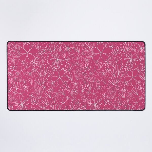 Item preview, Line Floral - Hot Pink designed and sold by KBurnsArt.