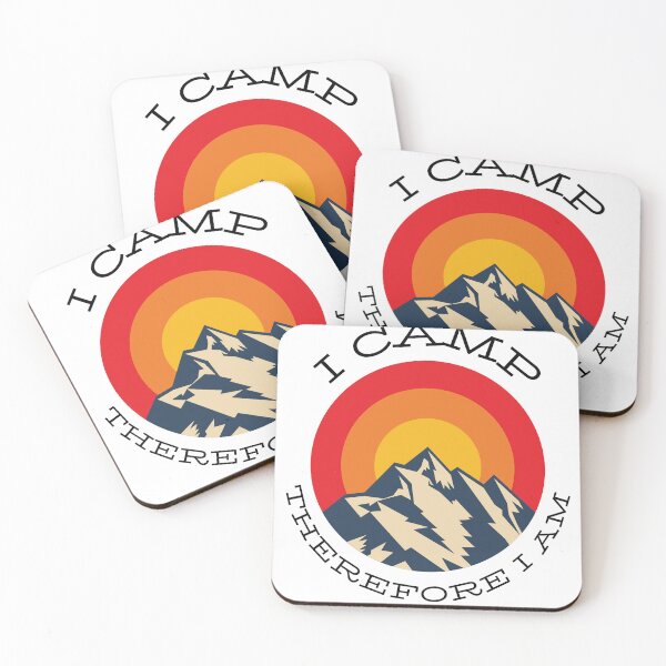 Item preview, I camp therefore I am  designed and sold by Rickido.