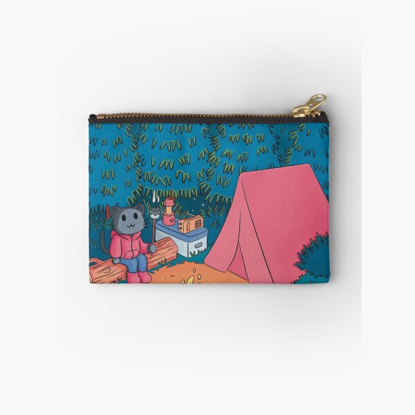 Item preview, Laid-back Lofi Cat Camp designed and sold by CookiePauper.
