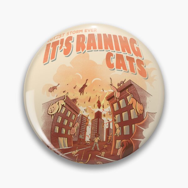Item preview, It's Raining Cats (bright colors) designed and sold by RafaelLima7.