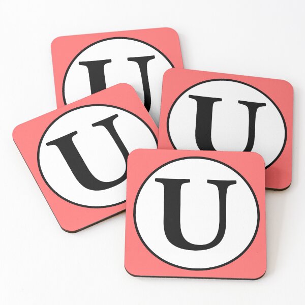 Item preview, Monogram U Initial U Letter U designed and sold by jaycartoonist.