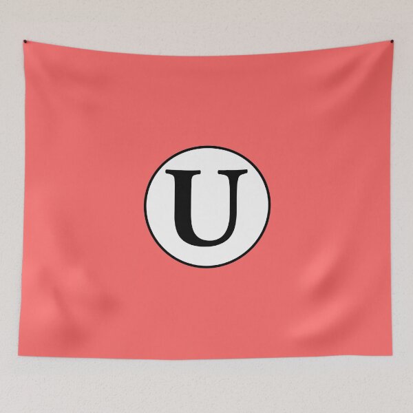 Item preview, Monogram U Initial U Letter U designed and sold by jaycartoonist.