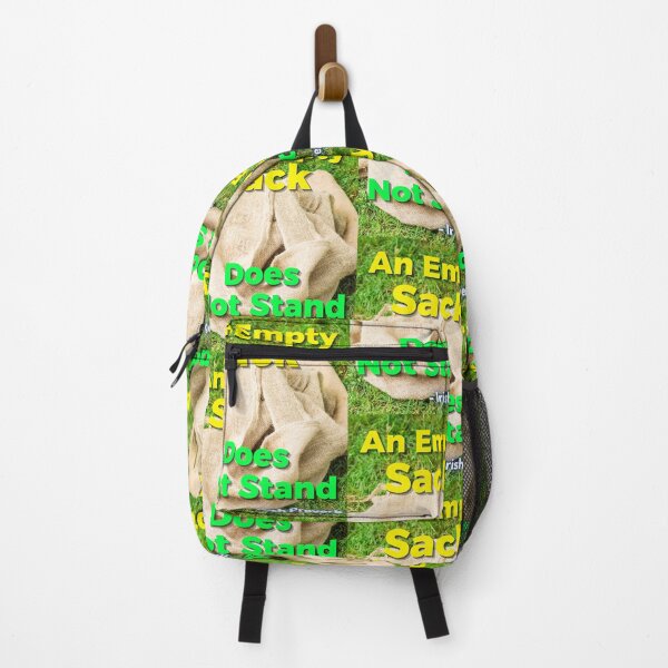 Item preview, Irish Proverb - An Empty Sack Does Not Stand designed and sold by IrishProverbs.