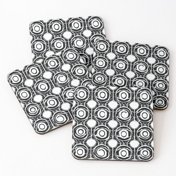 Item preview, Circles oil pattern paint designed and sold by FineArtLoverr.