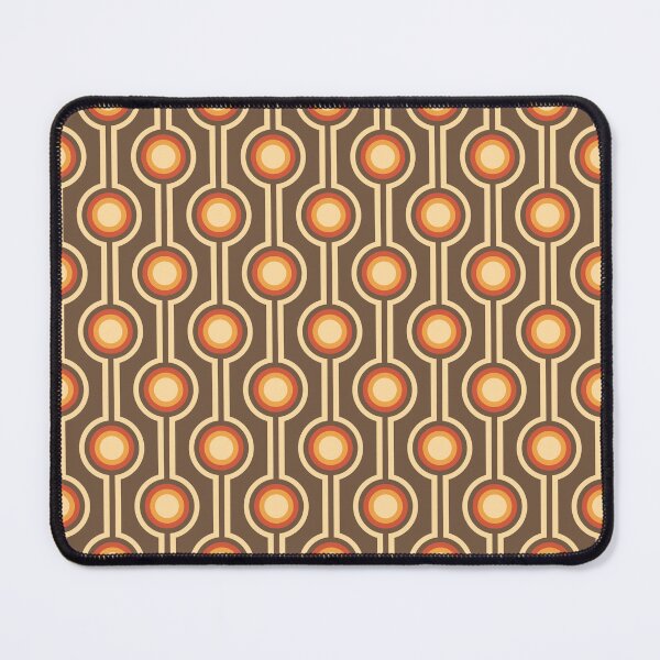 Item preview, Sirkel, 60s Circle Shape Seamless Retro Pattern in Retro Color Scheme designed and sold by BesanoStyle.