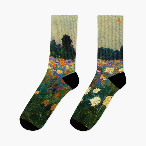 Item preview, Wildflowers oil painting II designed and sold by hamptonstyle.