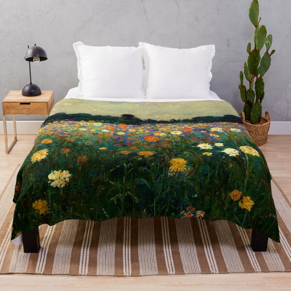 Item preview, Wildflowers oil painting II designed and sold by hamptonstyle.