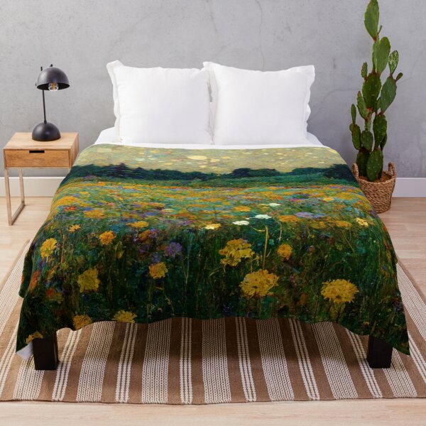 Item preview, Wildflowers oil painting III designed and sold by hamptonstyle.