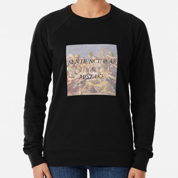 Item preview, sentience was a mistake  designed and sold by icaruspendragon.