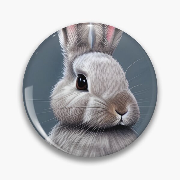Item preview, Cute Rabbit Portrait designed and sold by the-surrealist.