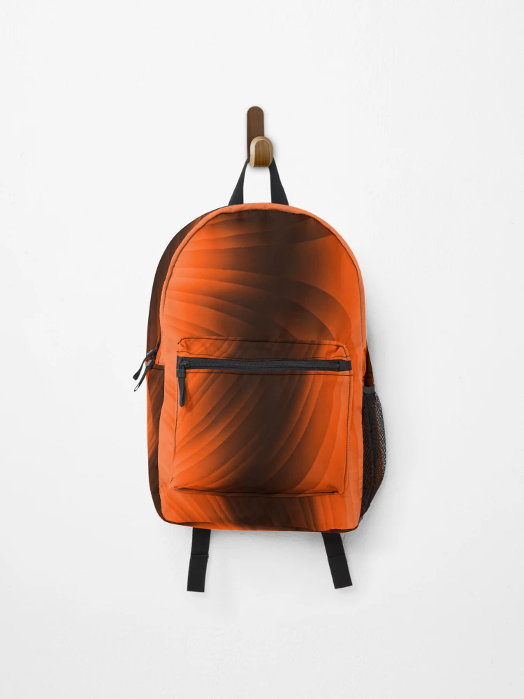 Thumbnail 1 of 3, Backpack, Orange Sweep designed and sold by TiltedCode.