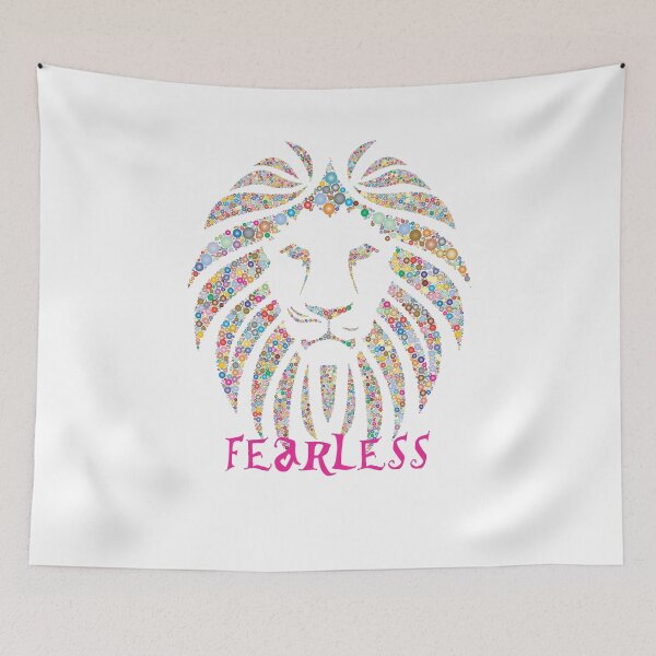 Item preview, Fearless Lion: Channel Your Inner Beast designed and sold by nerdchild.