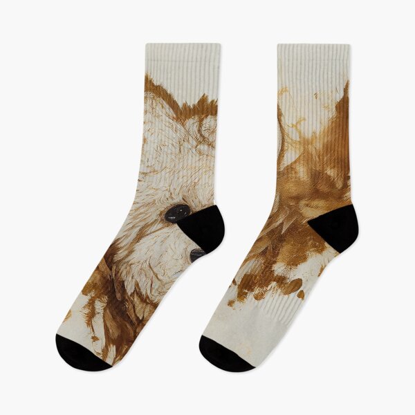 Item preview, Abstract Art of Teddy Bear in Coffee Stain Form - Created by Artificial Intelligence designed and sold by Created-by-AI.