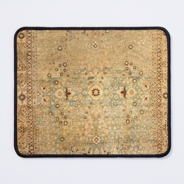 Item preview, Antique Persian Tabriz Rug designed and sold by Vicky Brago-Mitchell®.