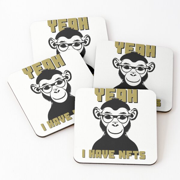 Item preview, Yeah I Have NFTs - monkey design designed and sold by SlucidShop.