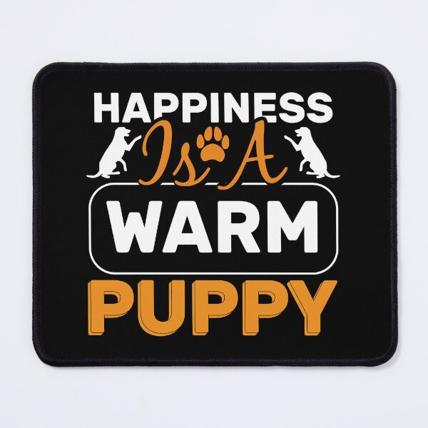 Item preview, Happiness Is A Warm Puppy. designed and sold by FallInLoveCo.