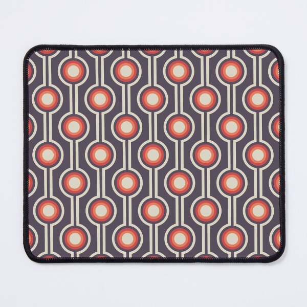 Item preview, Sirkel, 60s Circle Shape Seamless Retro Pattern in Retro Color Scheme designed and sold by BesanoStyle.