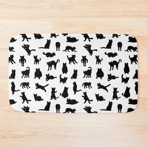 Item preview, Void Cats Pattern (White) designed and sold by Tofu's Pixel Art Store.