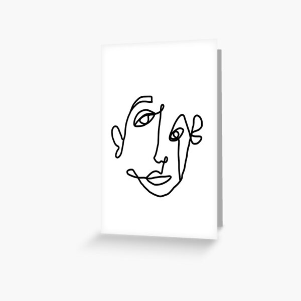 FACE Greeting Card
