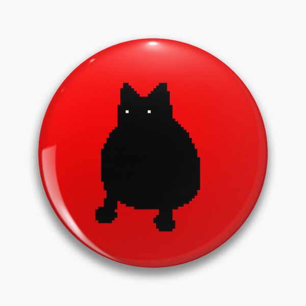 Item preview, Void cat - Round designed and sold by Tofu's Pixel Art Store.