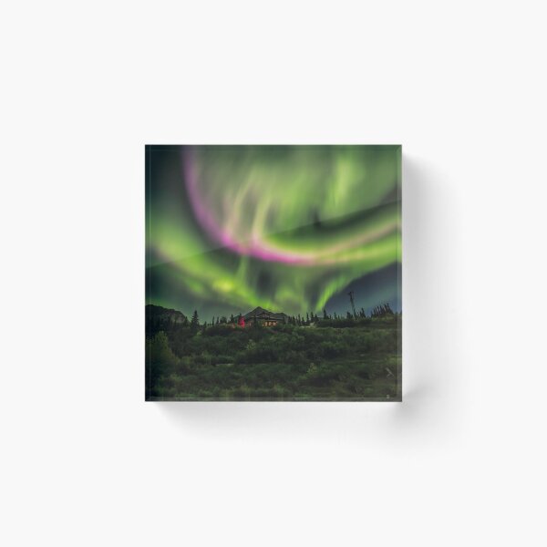 Item preview, Aurora Over The Lodge designed and sold by akaurora.