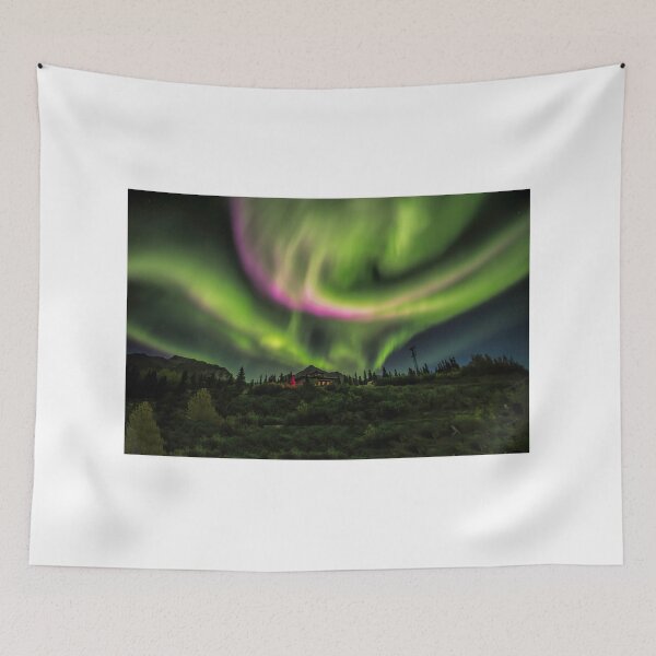 Item preview, Aurora Over The Lodge designed and sold by akaurora.