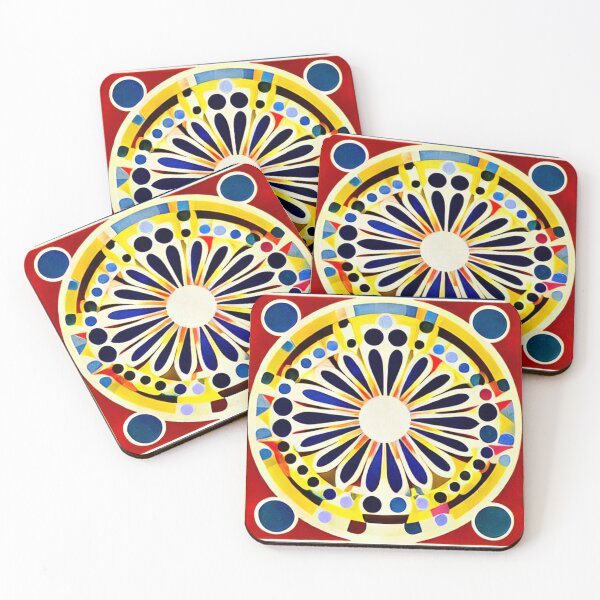 Item preview, Modern Circles oil pattern paint designed and sold by FineArtLoverr.