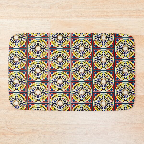 Item preview, Modern Circles oil pattern paint designed and sold by FineArtLoverr.