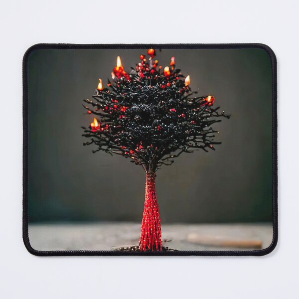 Item preview, Burning tree of matches  designed and sold by SikstiNain.