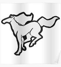 Wild Beach Horse Poster