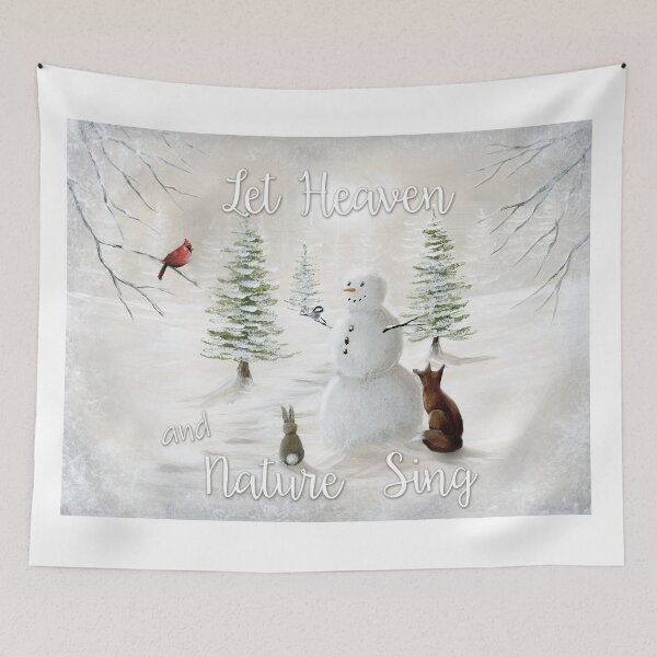 Item preview, Let Heaven and Nature Sing designed and sold by SnowSerendipity.
