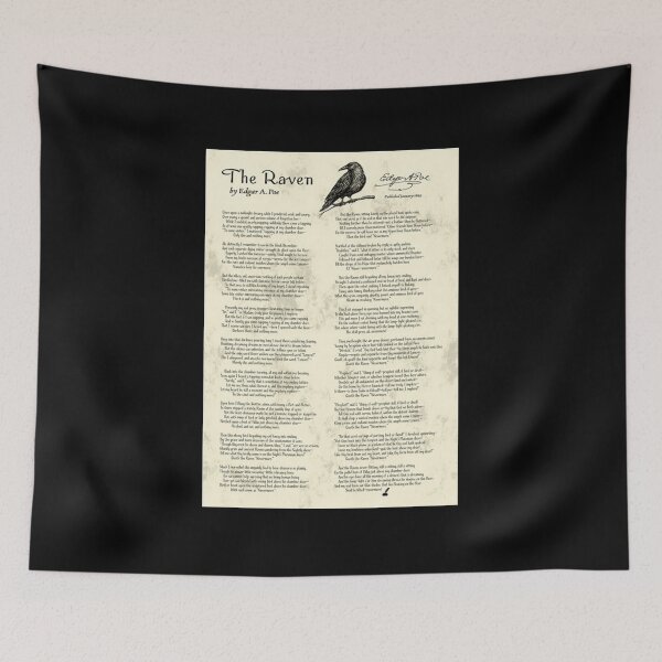 Item preview, The Raven Poem designed and sold by SHOP8TR.