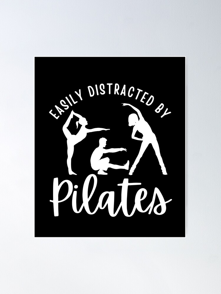 Happiness Feet In Straps Funny Pilates Quotes | Poster