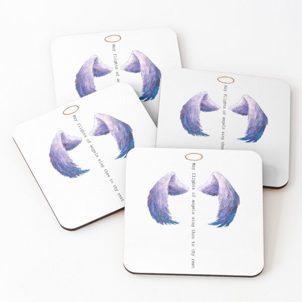 Item preview, May flights of angels sing thee to thy rest designed and sold by Roy & Tiffany.