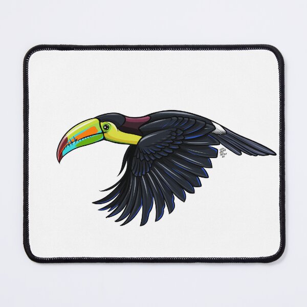 Iris-billed Toucan Mouse Pad