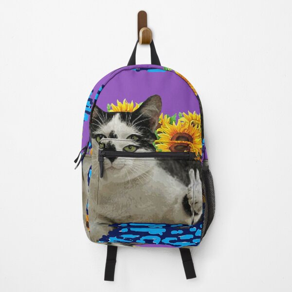 Item preview, ENCOURAGING CAT AND SUNFLOWERS designed and sold by THE AMERICAN TEEVANGELIST.