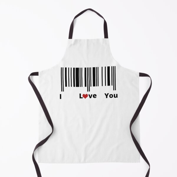 Item preview, I love you Bar Code designed and sold by Stefany Coria.