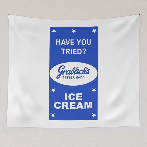 Item preview, Grablick's Ice Cream designed and sold by TeeArcade84.