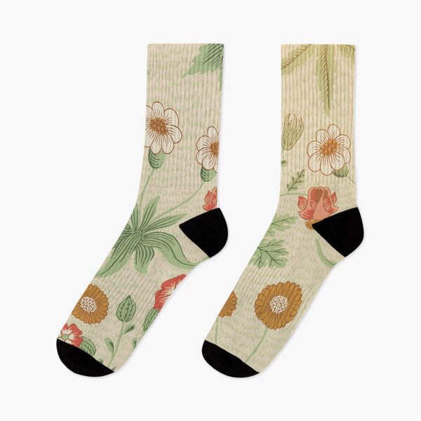 Item preview, William Morris Vintage Daisies print designed and sold by hamptonstyle.