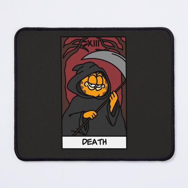 Item preview, the death tarot card but it's garfield designed and sold by hurnetollb.