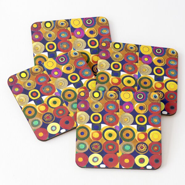 Item preview, Different Circles oil pattern paint - Modern art designed and sold by FineArtLoverr.