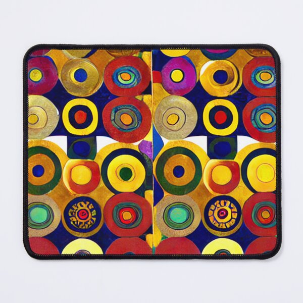Item preview, Different Circles oil pattern paint - Modern art designed and sold by FineArtLoverr.