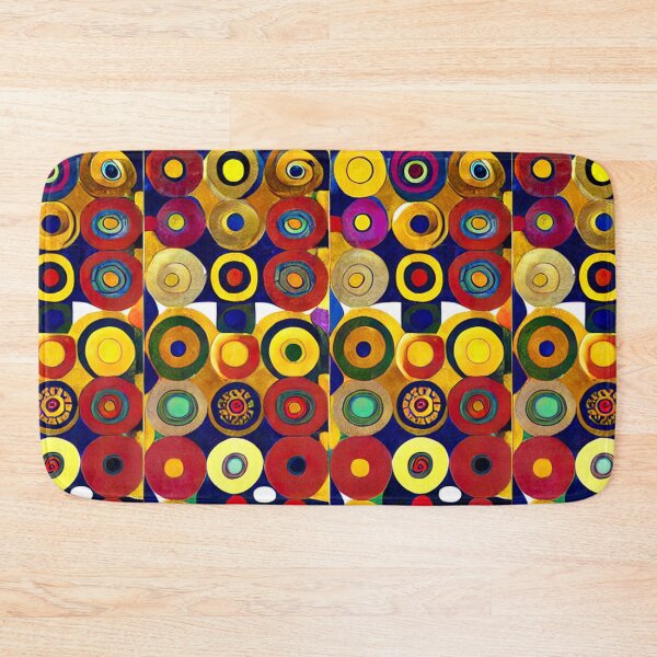 Item preview, Different Circles oil pattern paint - Modern art designed and sold by FineArtLoverr.