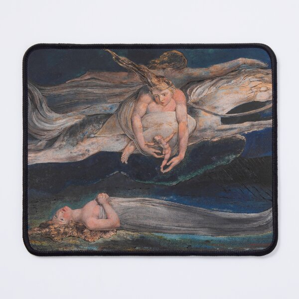 Item preview, William Blake Pity Symbolist Watercolor Painting designed and sold by VintageArchive.