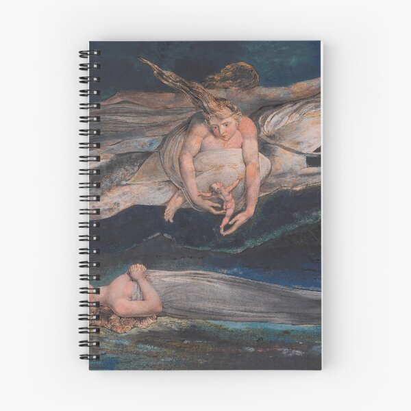 Artikelvorschau, William Blake Mitleid symbolistische Aquarellmalerei entworfen und verkauft von VintageArchive.