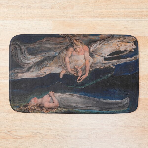 Item preview, William Blake Pity Symbolist Watercolor Painting designed and sold by VintageArchive.