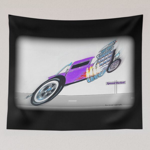 Item preview, Hot Rod Art  //  The Speeed Bucket! designed and sold by Imagin8er.